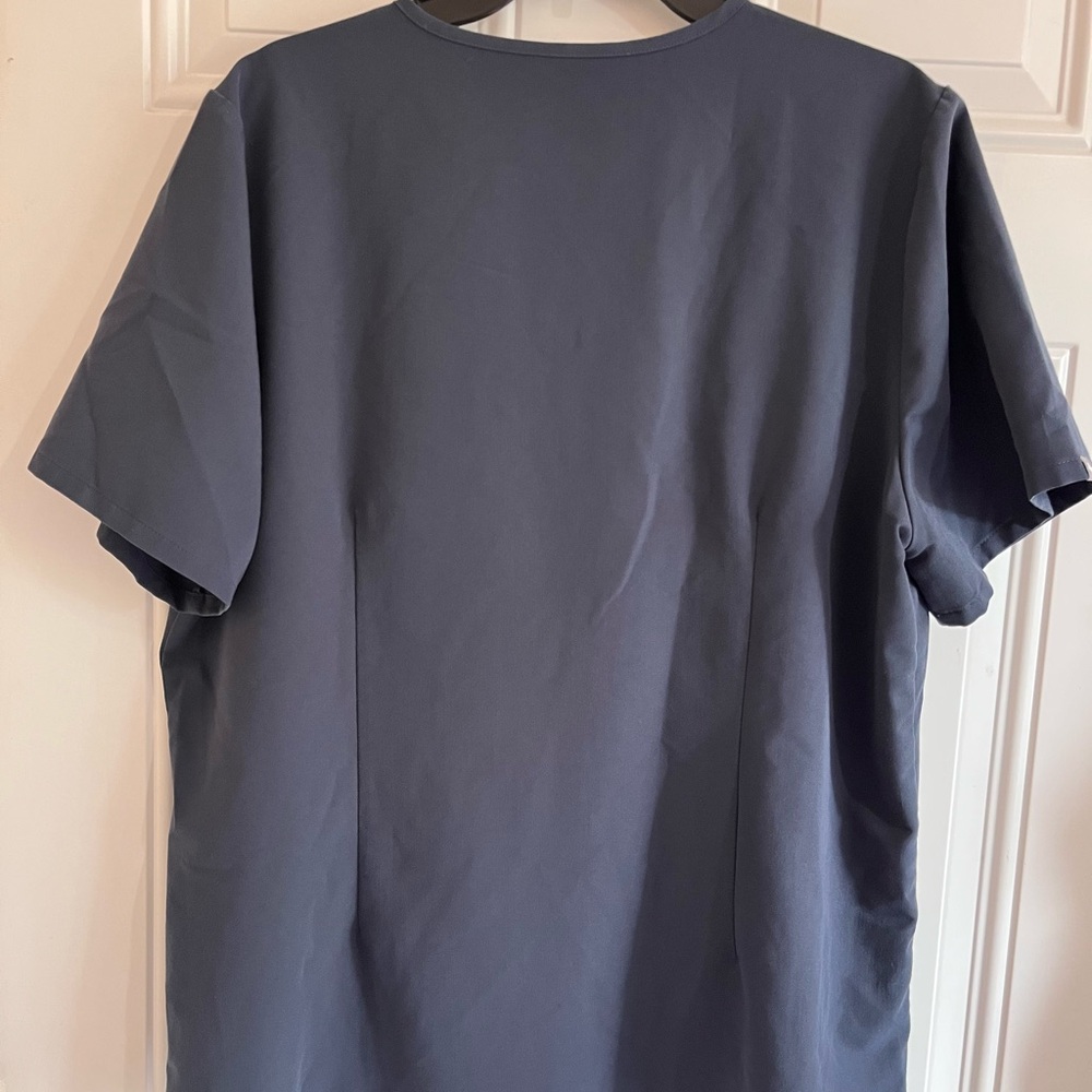 FIGS Zamora Scrub Set Jogger Pants & Shirt Top Night Sky Blue Women 2XL Medical - Picture 13 of 16
